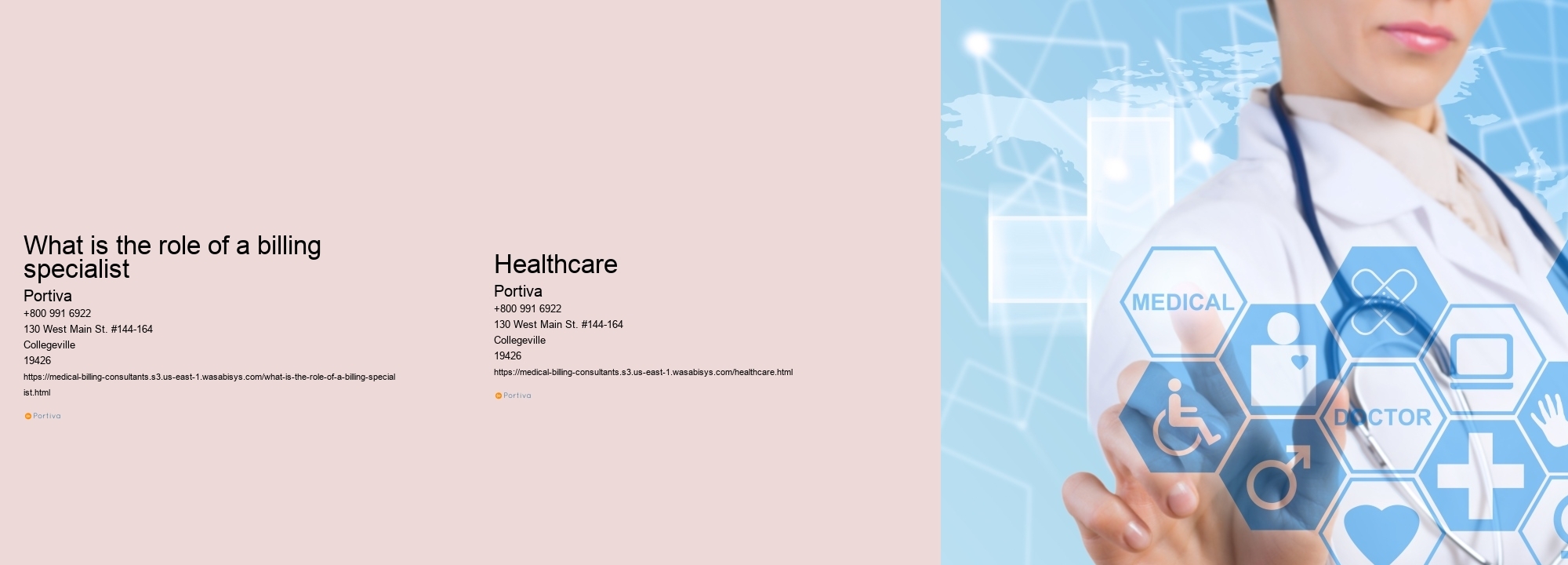 What is the role of a billing specialist